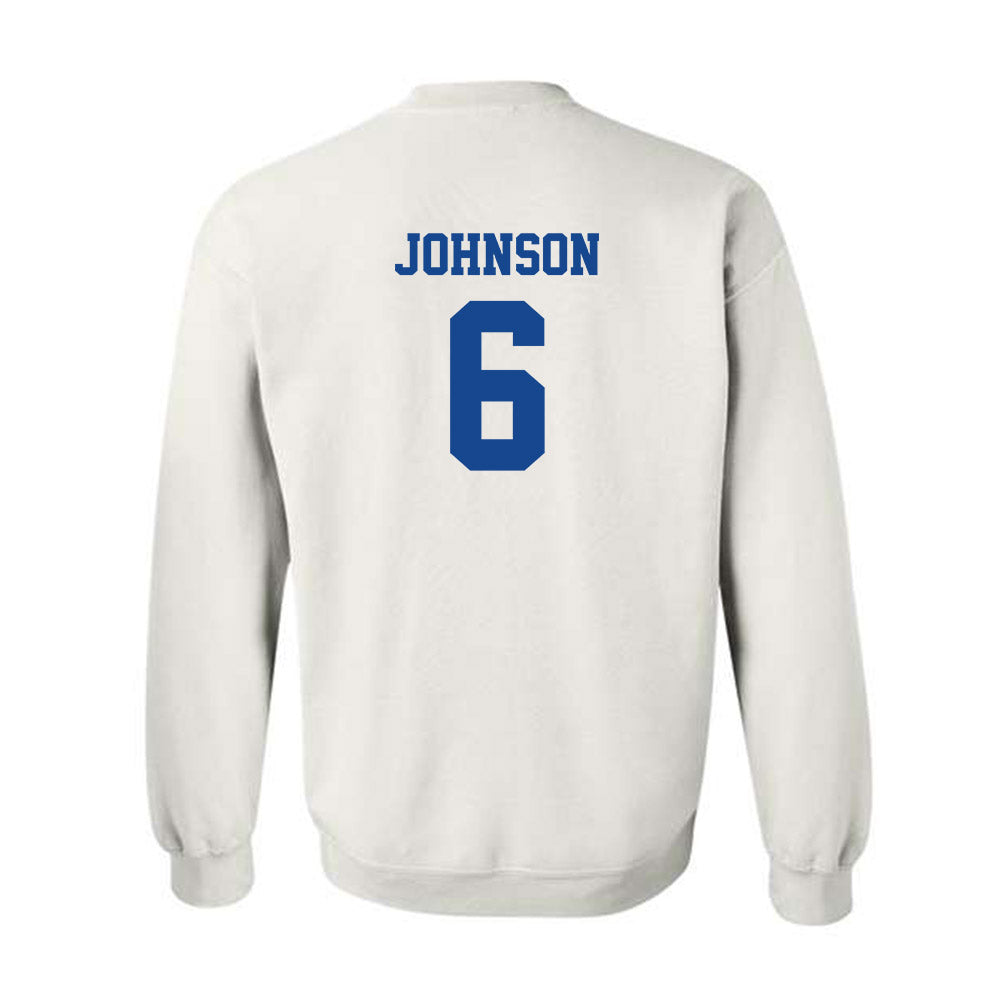 Hampton - NCAA Softball : Amani Johnson - Classic Shersey Crewneck Sweatshirt-1