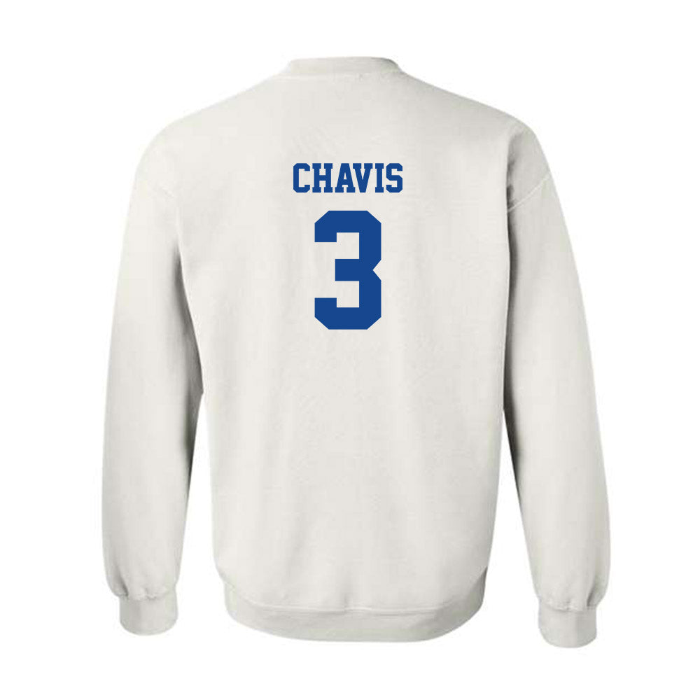 Hampton - NCAA Football : Jahkei Chavis - Classic Shersey Crewneck Sweatshirt-1