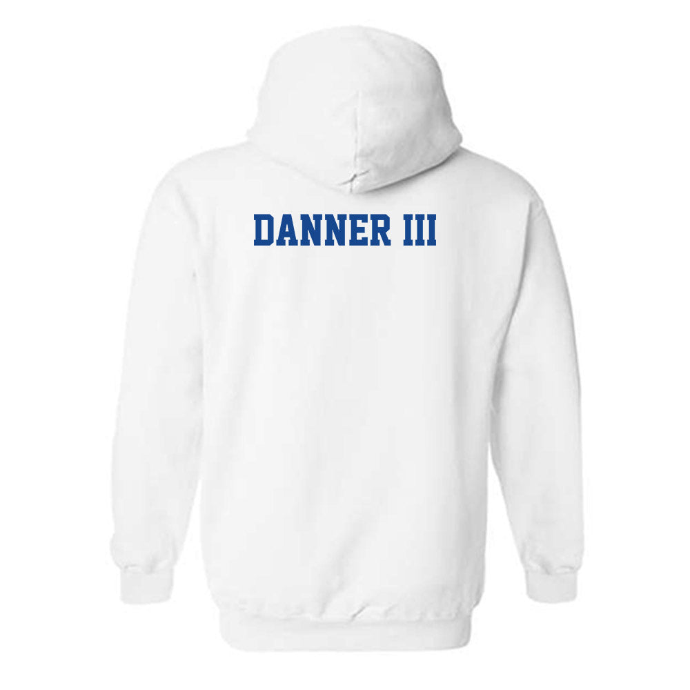 Hampton - NCAA Men's Track & Field : Daniel Danner III - Classic Shersey Hooded Sweatshirt-1