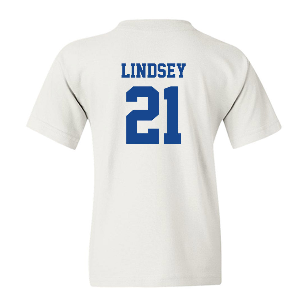 Hampton - NCAA Football : JaSean Lindsey - Classic Shersey Youth T-Shirt-1