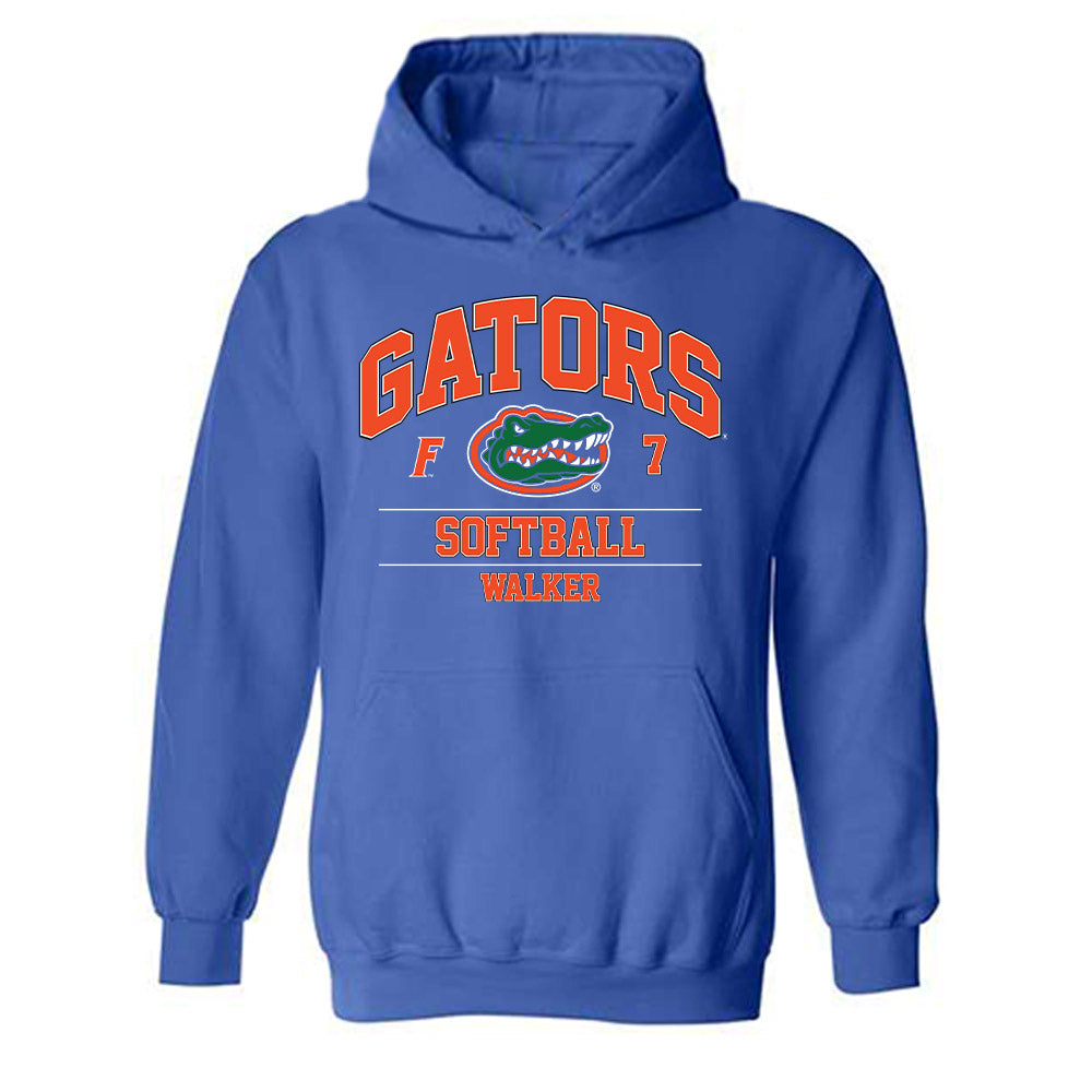 Florida - NCAA Softball : Robin Walker - Classic Fashion Shersey Hooded Sweatshirt-0