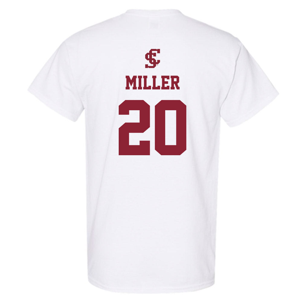 SCU - NCAA Women's Basketball : Delainey Miller - T-Shirt-1