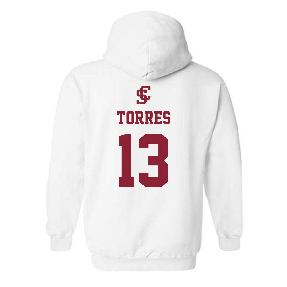SCU - NCAA Women's Water Polo : Avary Torres - Hooded Sweatshirt-1
