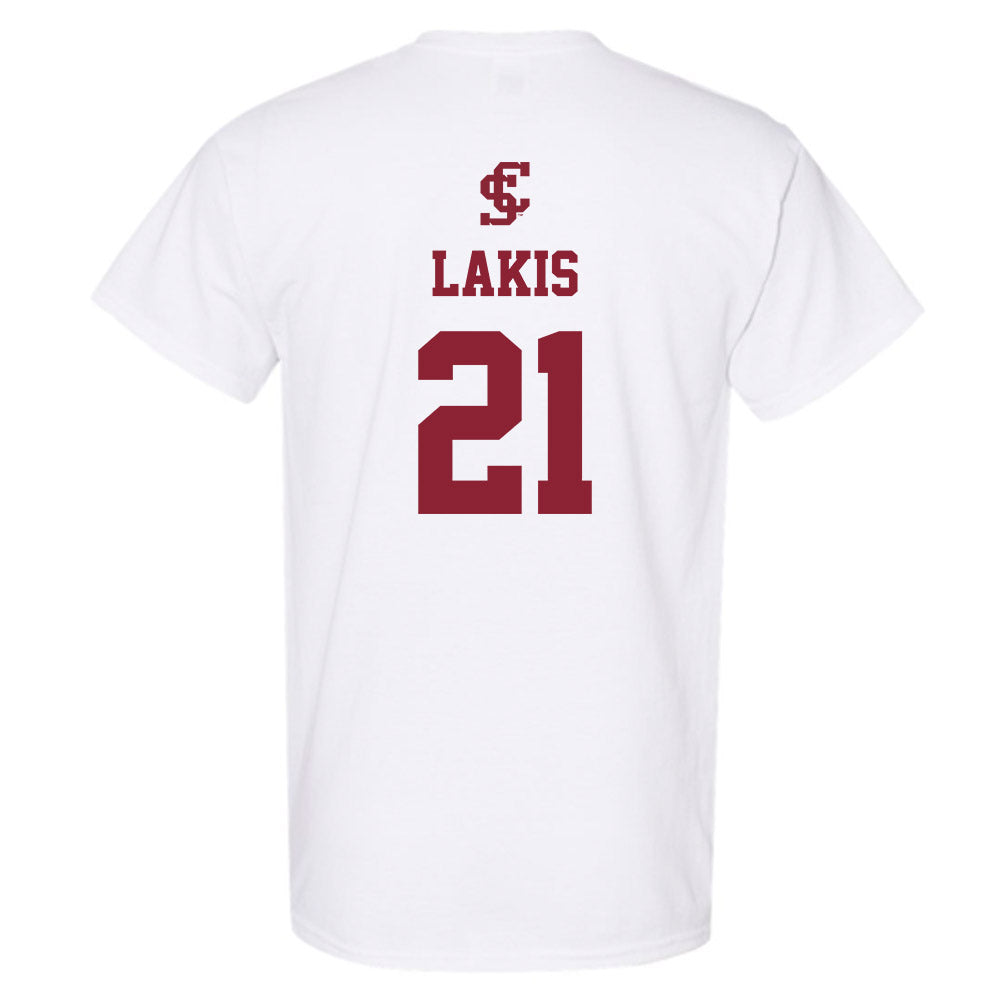 SCU - NCAA Women's Water Polo : Lia Lakis - T-Shirt-1