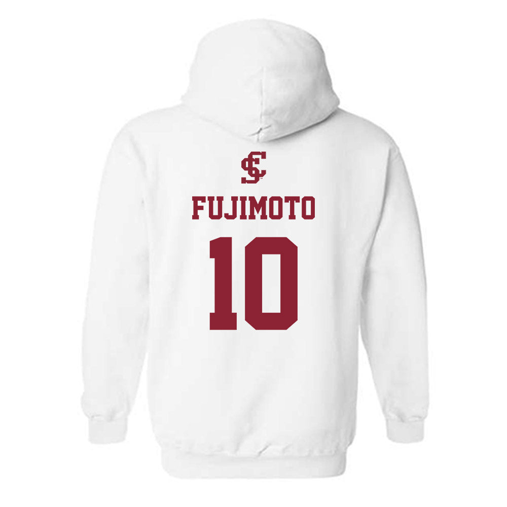 SCU - NCAA Baseball : Hunter Fujimoto - Hooded Sweatshirt-1