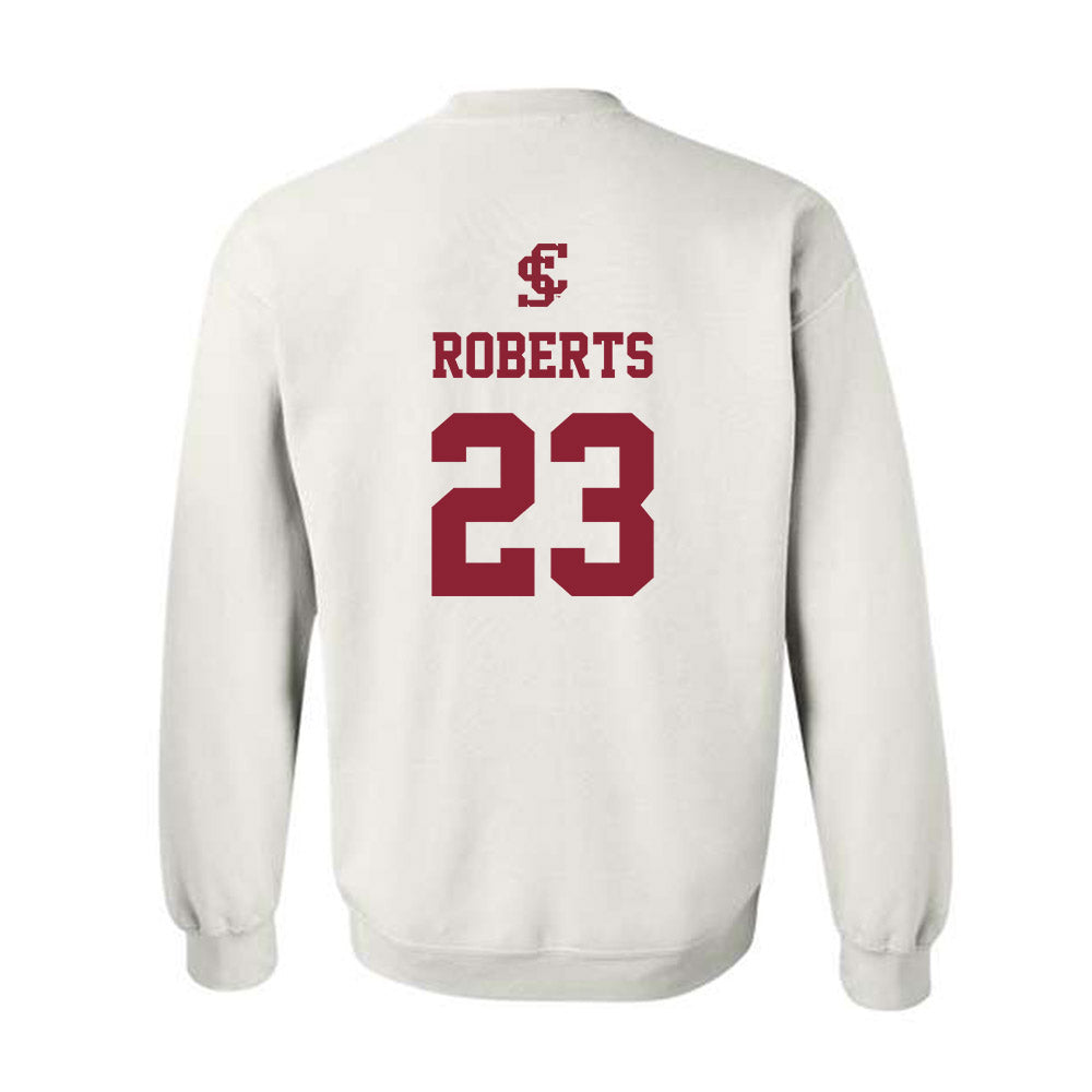 SCU - NCAA Men's Soccer : Spencer Roberts - Crewneck Sweatshirt-1