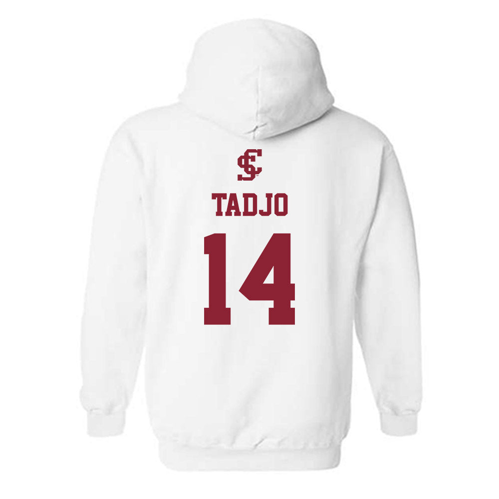 SCU - NCAA Men's Basketball : chris tadjo - Hooded Sweatshirt-1