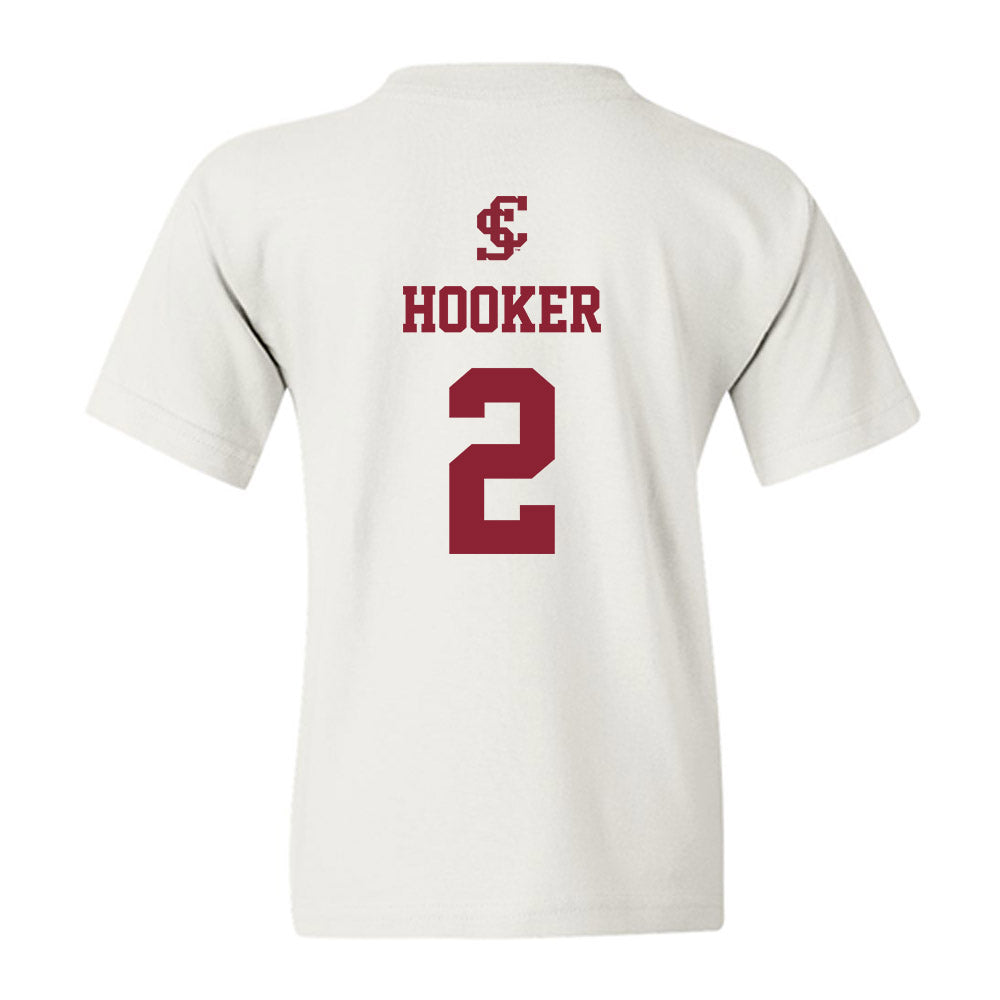 SCU - NCAA Women's Basketball : Aniya Hooker - Youth T-Shirt-1