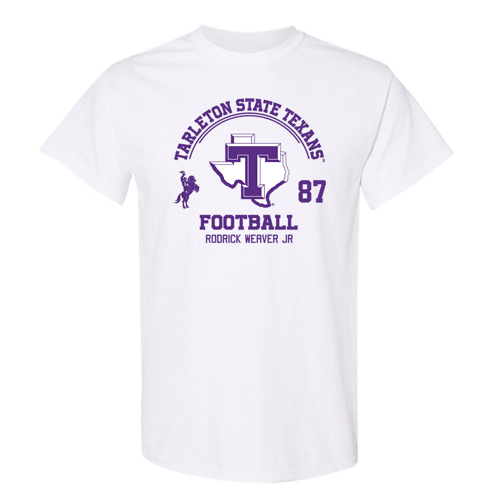 Tarleton State - NCAA Football : Rodrick Weaver Jr - Classic Fashion Shersey T-Shirt