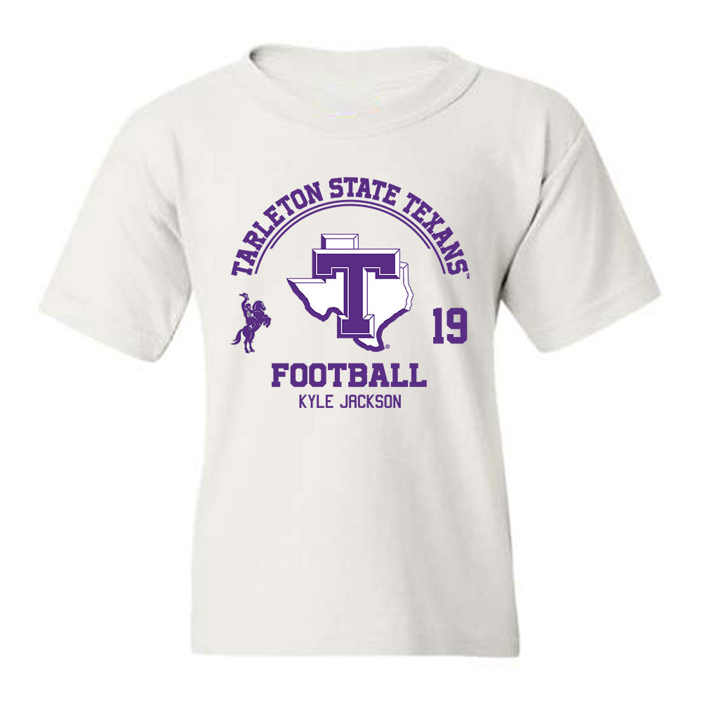 Tarleton State - NCAA Football : Kyle Jackson - Classic Fashion Shersey Youth T-Shirt