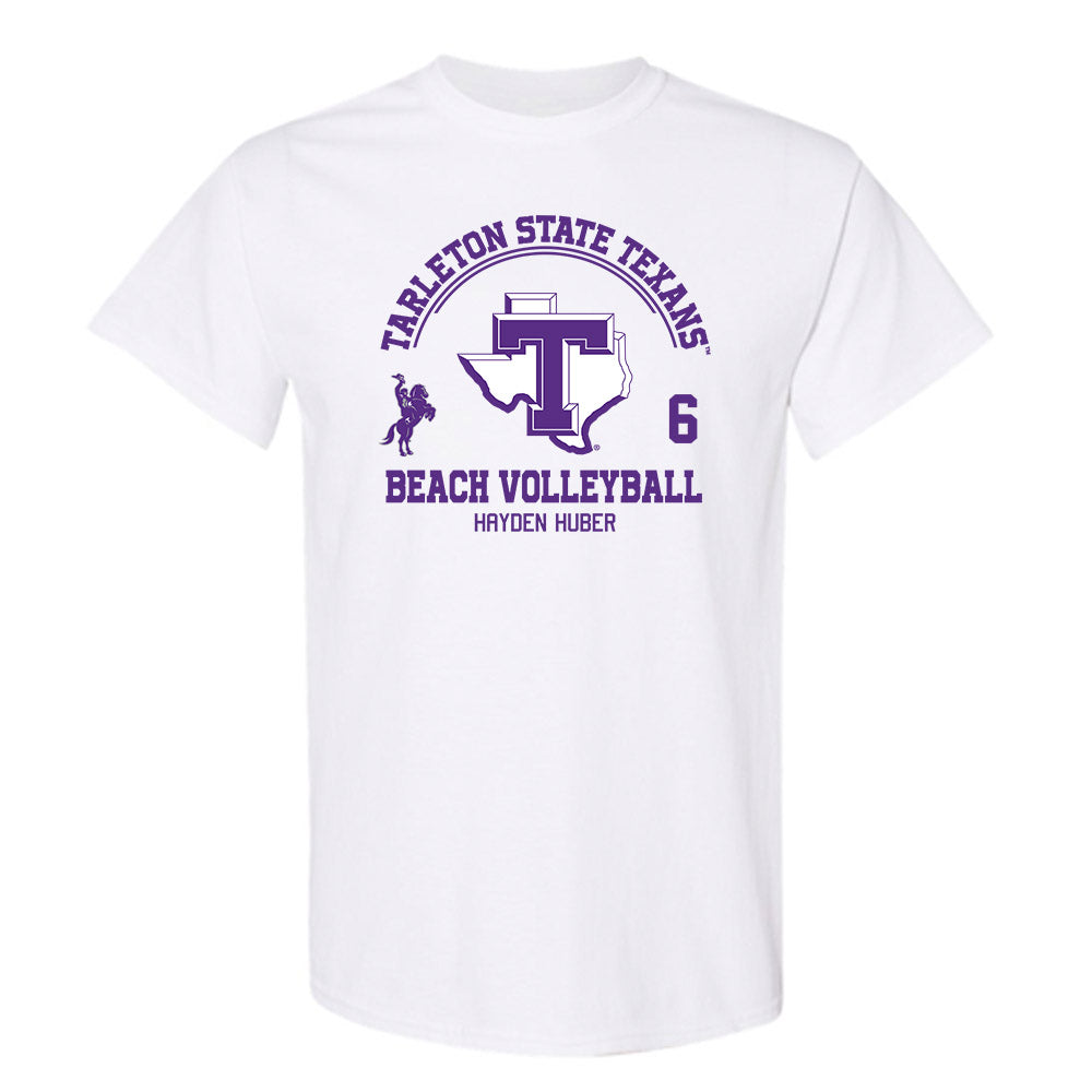 Tarleton State - NCAA Beach Volleyball : Hayden Huber - Classic Fashion Shersey T-Shirt-0