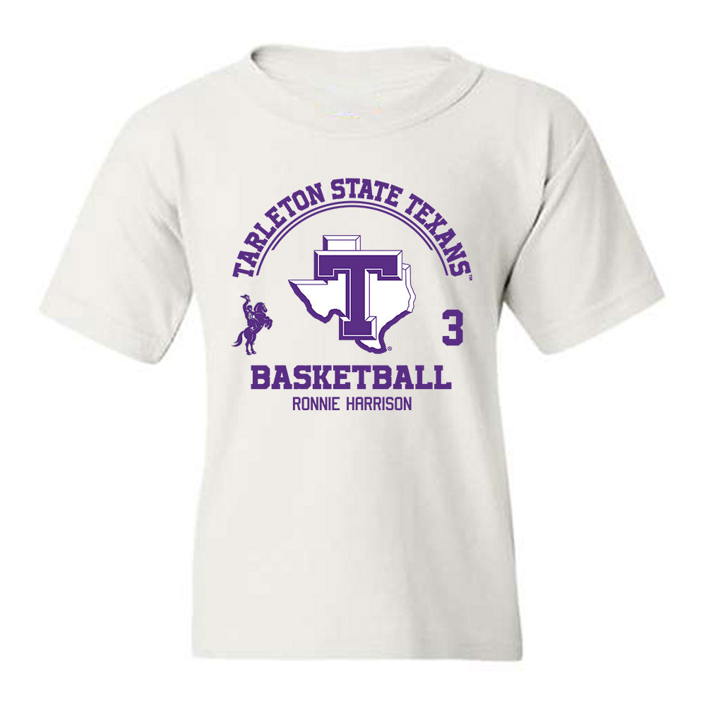 Tarleton State - NCAA Men's Basketball : Ronnie Harrison - Classic Fashion Shersey Youth T-Shirt-0