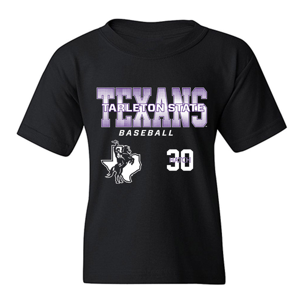 Tarleton State - NCAA Baseball : Spencer Hatch - Classic Fashion Shersey Youth T-Shirt-0