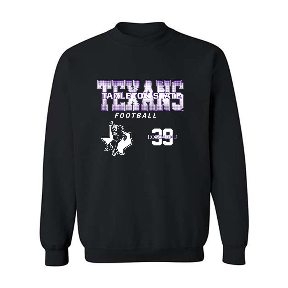 Tarleton State - NCAA Football : Deangelo Rosemond - Classic Fashion Shersey Crewneck Sweatshirt-0