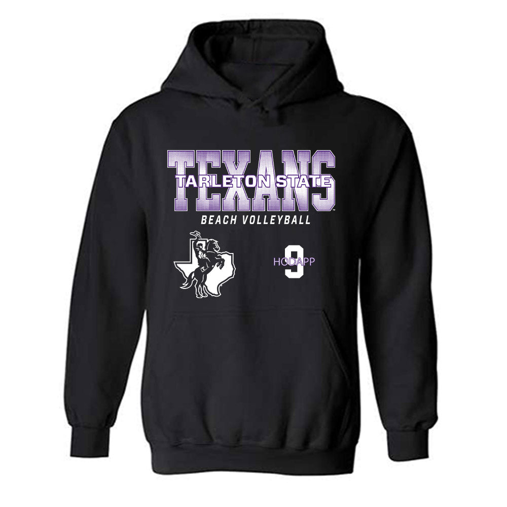 Tarleton State - NCAA Beach Volleyball : Lexie Hodapp - Classic Fashion Shersey Hooded Sweatshirt-0