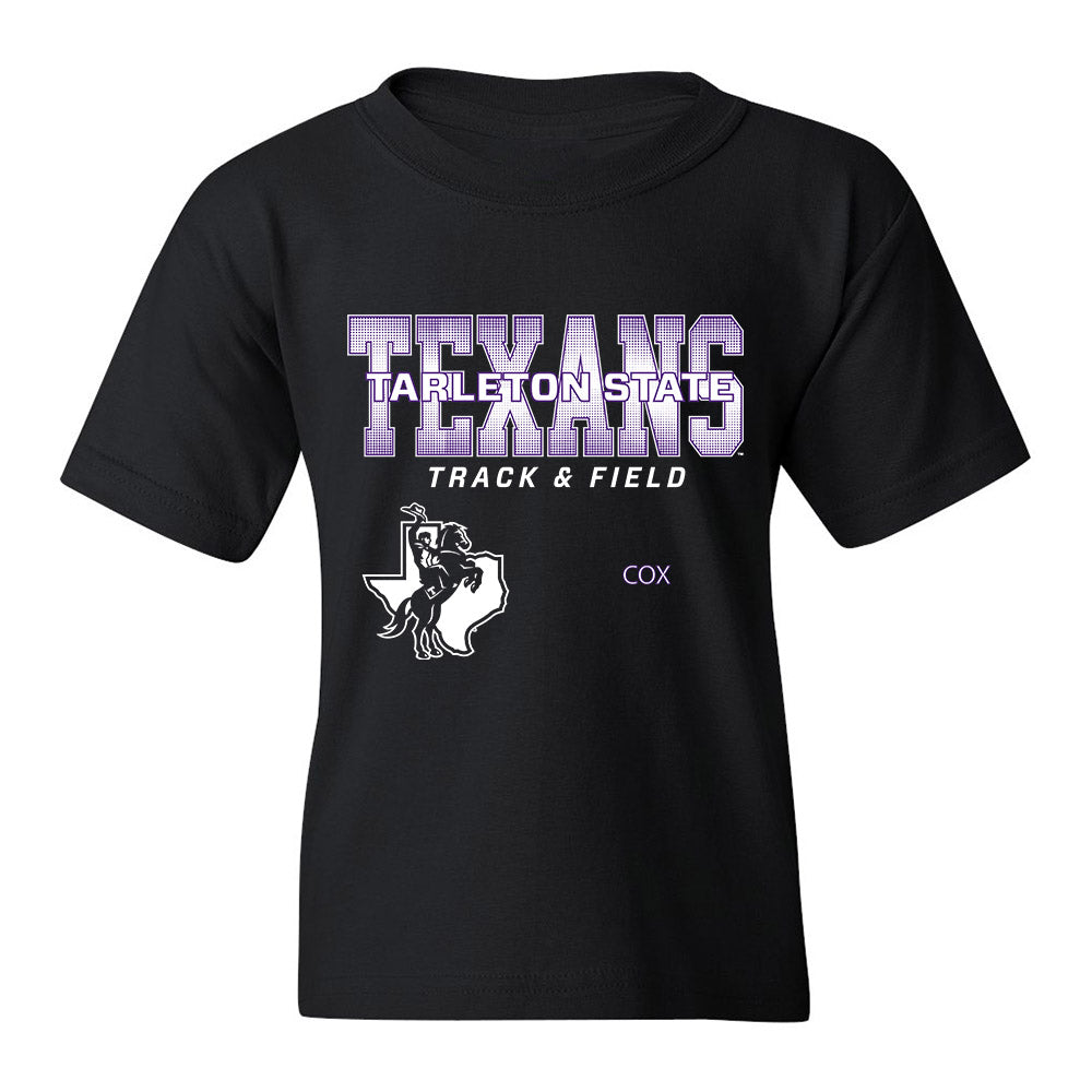 Tarleton State - NCAA Men's Track & Field : Ca'Terrin Cox - Classic Fashion Shersey Youth T-Shirt