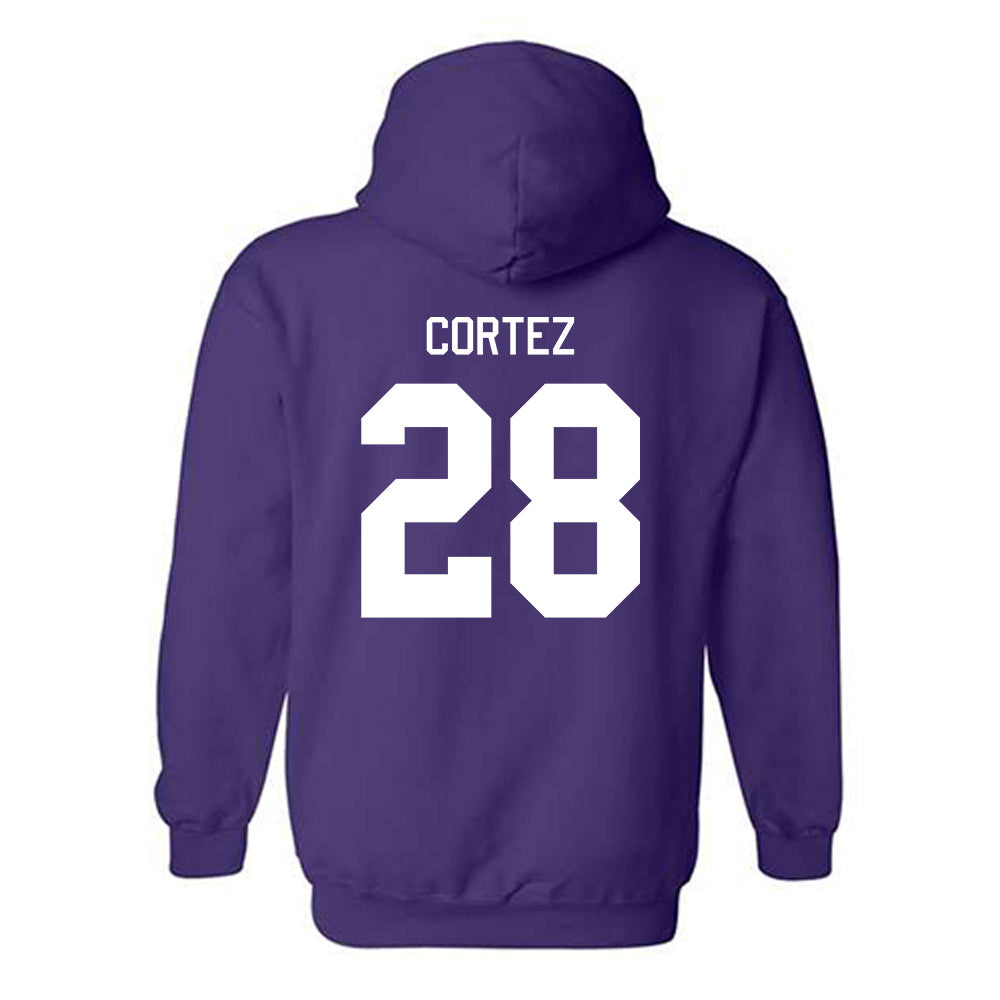 Tarleton State - NCAA Women's Soccer : Sam Cortez - Classic Shersey Hooded Sweatshirt-1