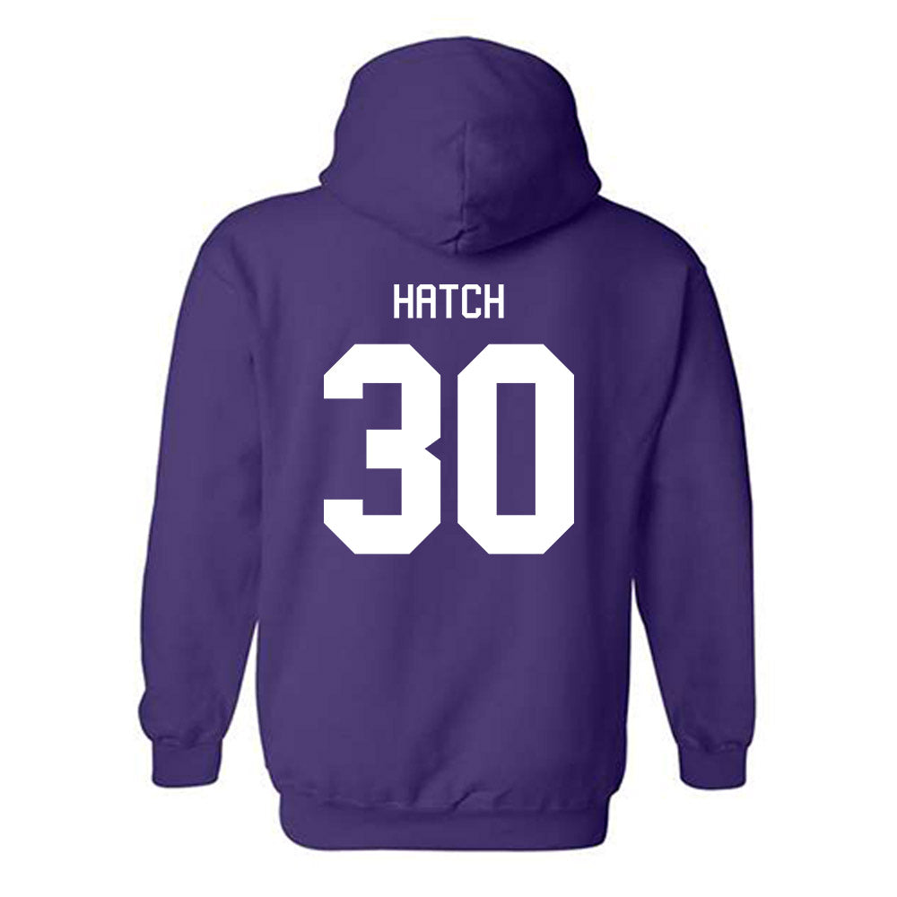 Tarleton State - NCAA Baseball : Spencer Hatch - Classic Shersey Hooded Sweatshirt-1