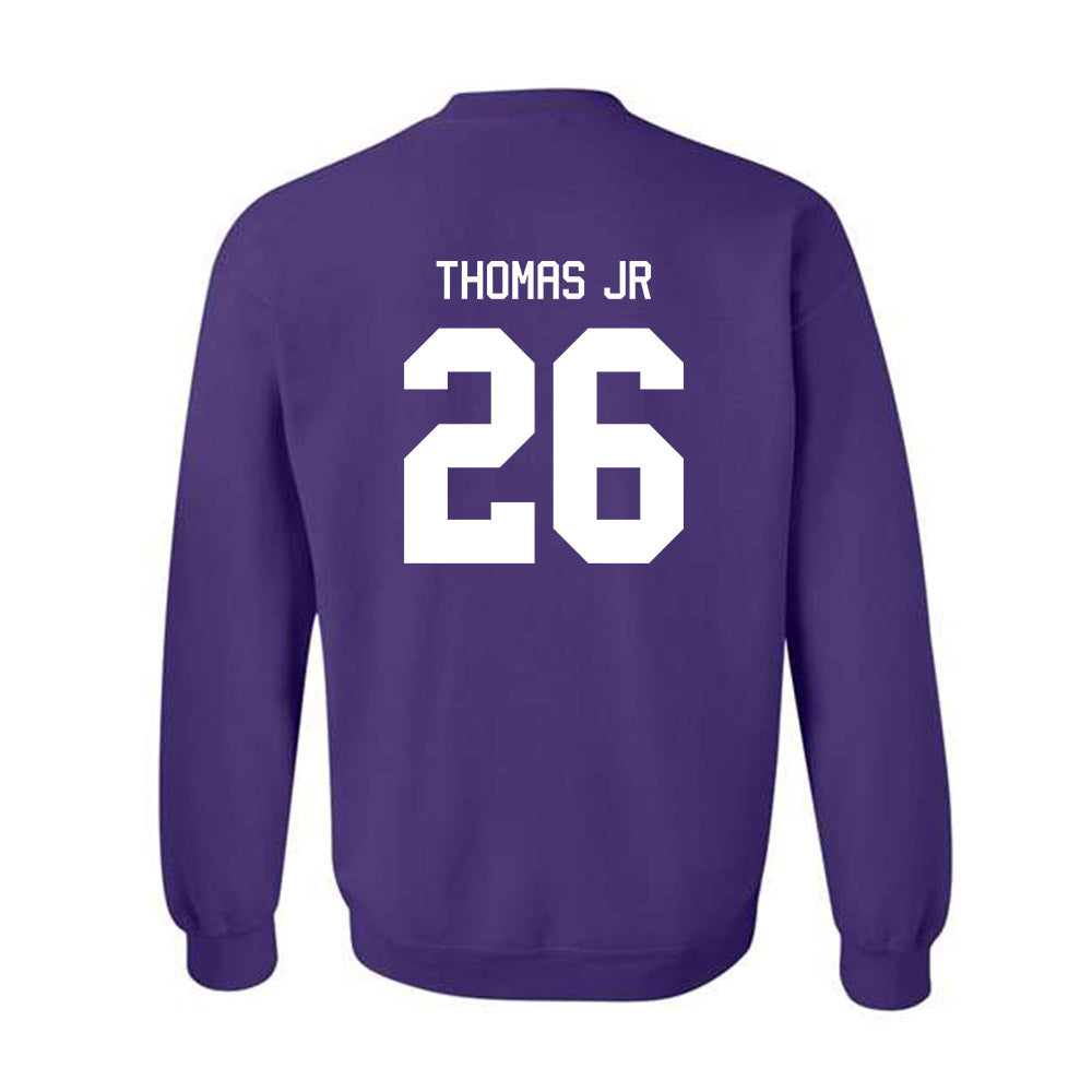 Tarleton State - NCAA Football : Andre Thomas Jr - Classic Shersey Crewneck Sweatshirt-1