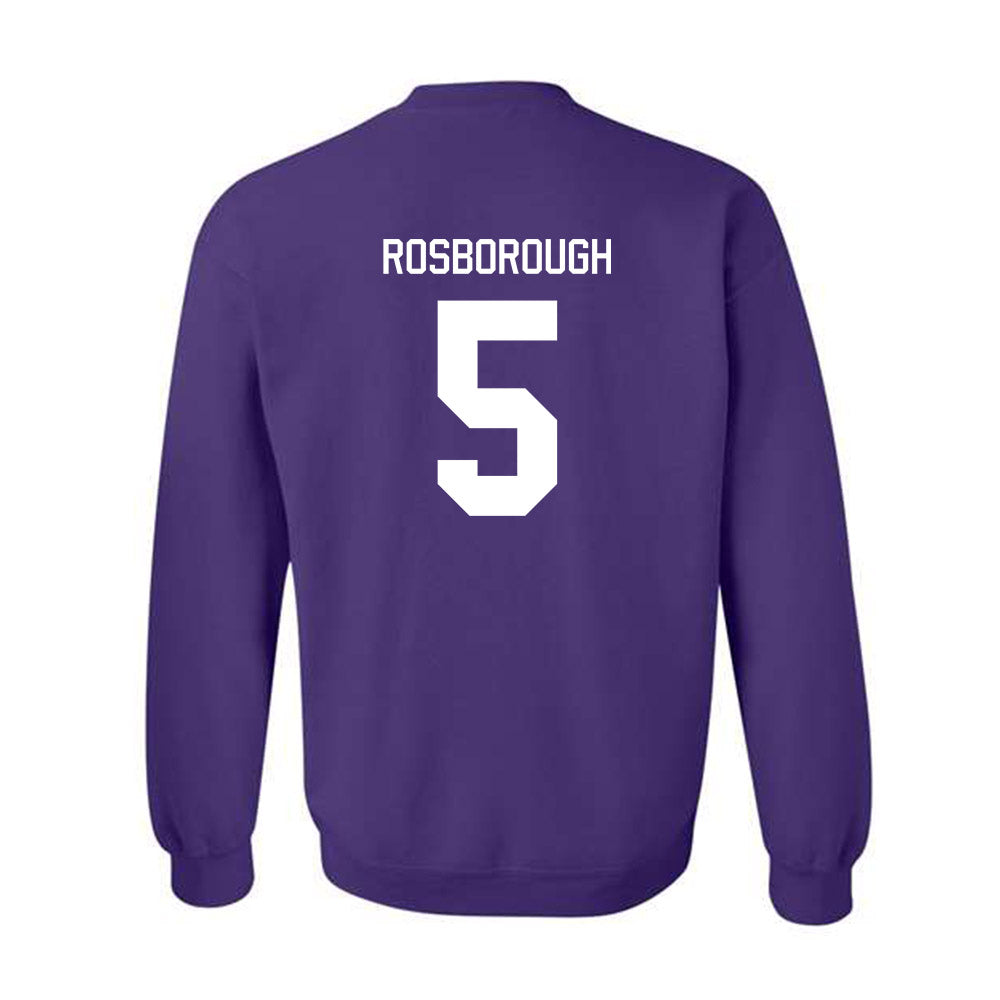 Tarleton State - NCAA Women's Basketball : Arieona Rosborough - Classic Shersey Crewneck Sweatshirt-1