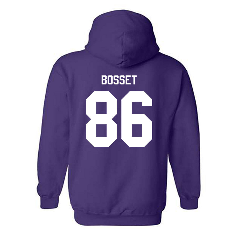 Tarleton State - NCAA Football : Matthew Bosset - Classic Shersey Hooded Sweatshirt-1