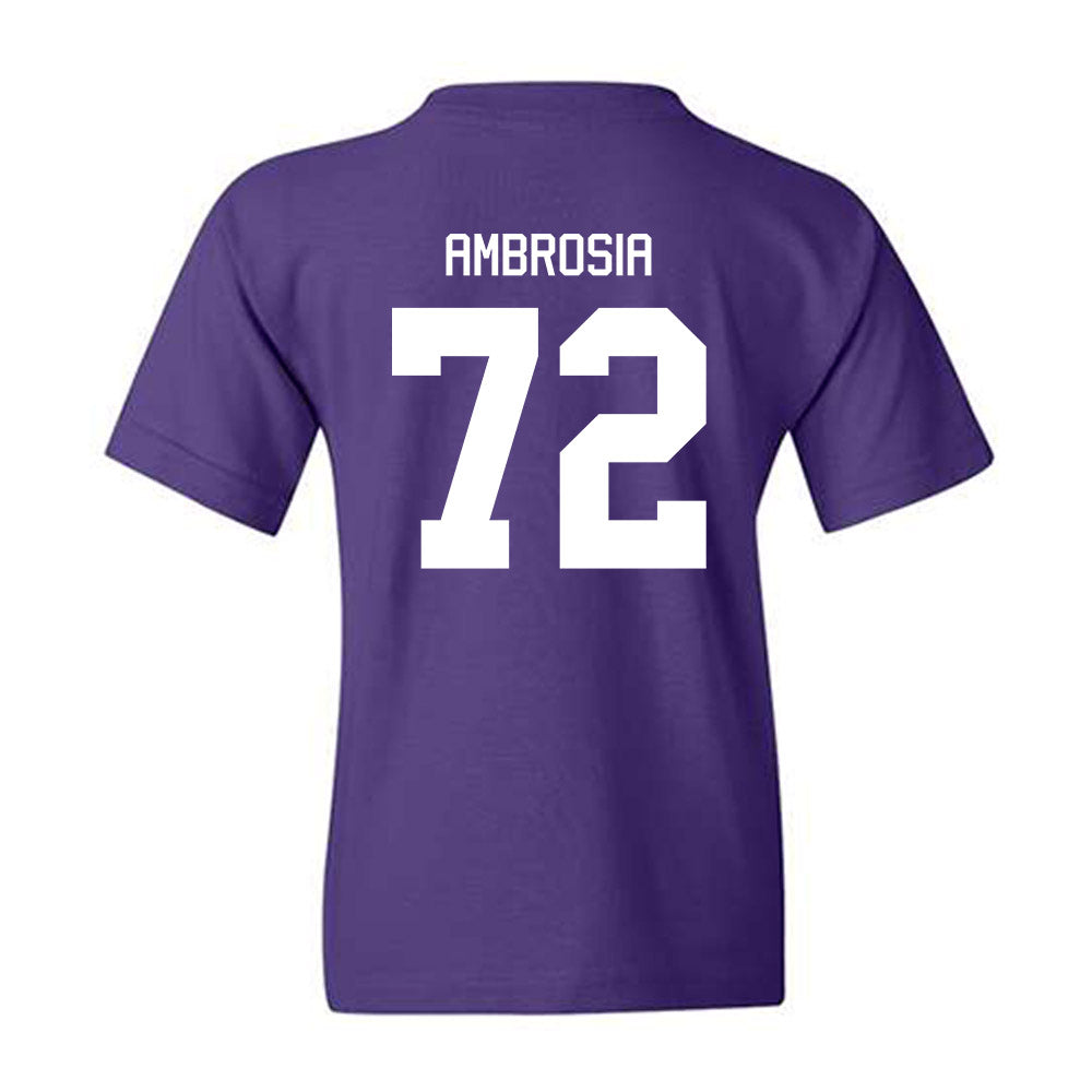 Tarleton State - NCAA Football : Alec Ambrosia - Classic Shersey Youth T-Shirt-1