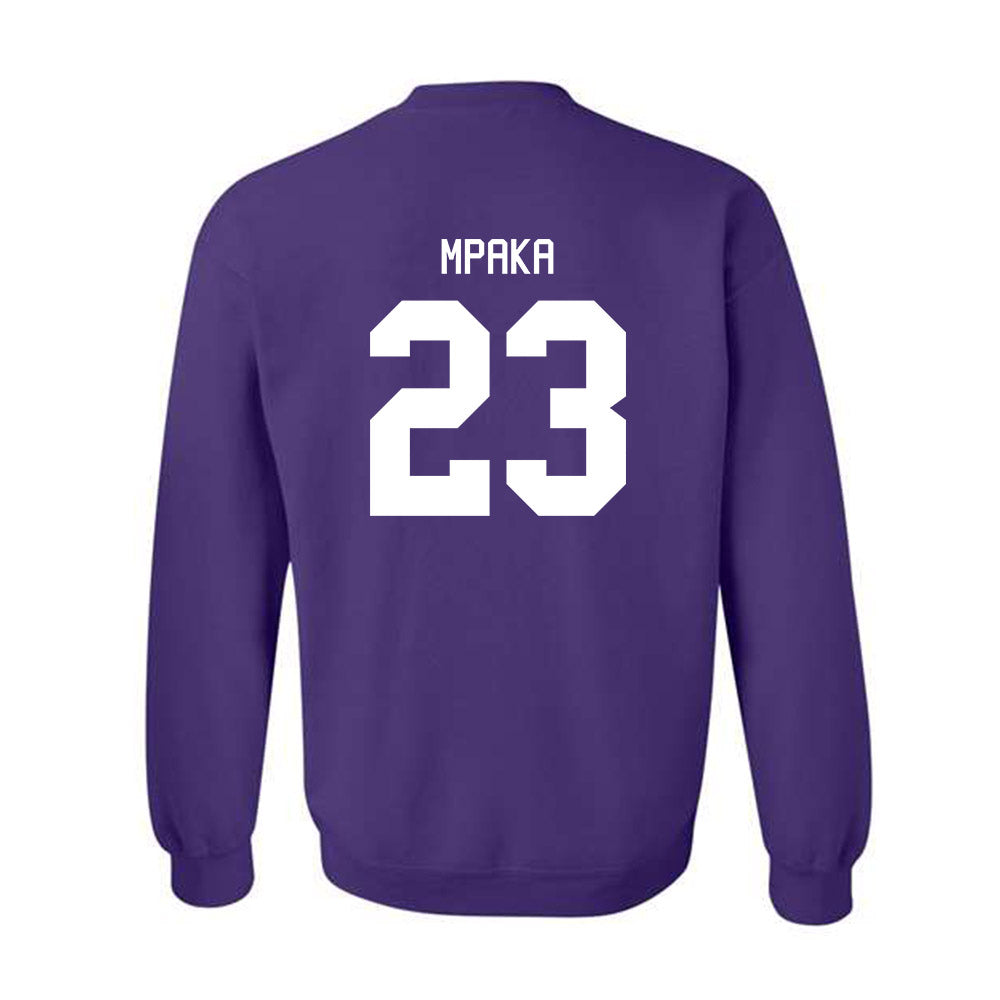 Tarleton State - NCAA Men's Basketball : Chris Mpaka - Classic Shersey Crewneck Sweatshirt-1
