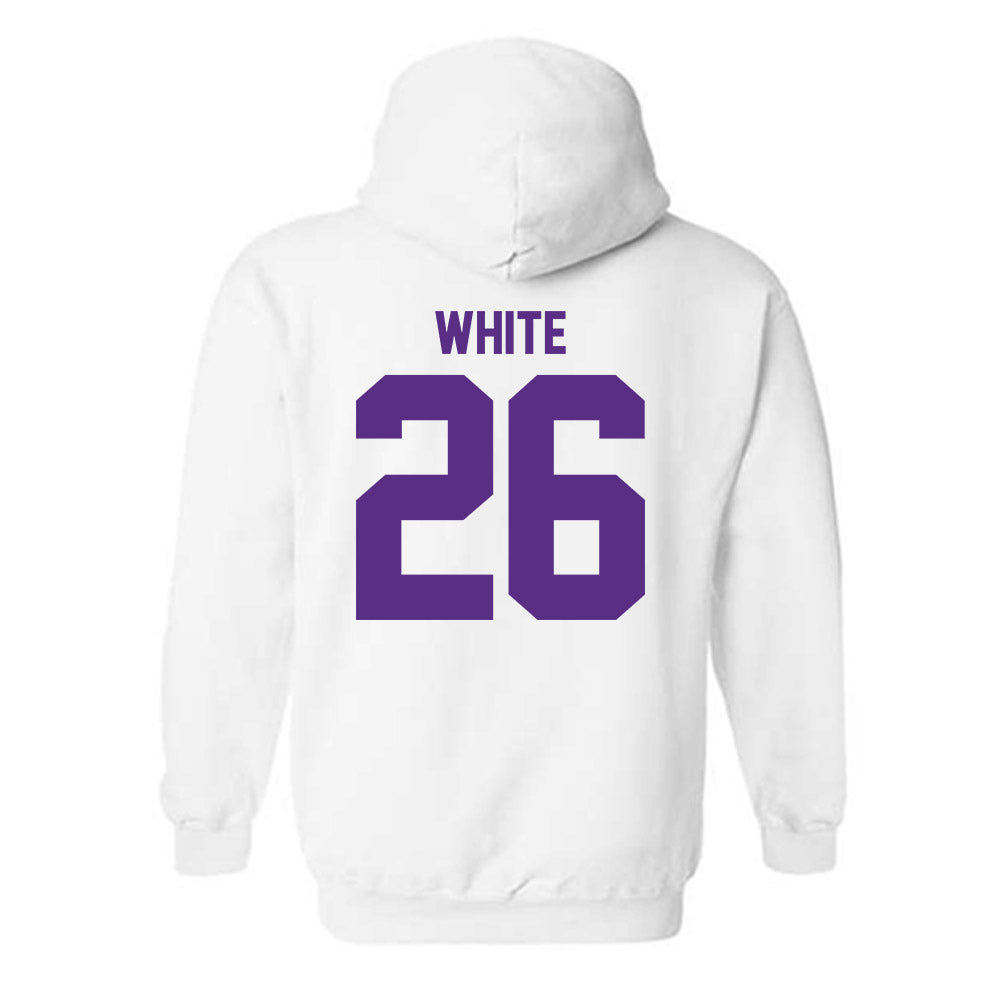 Tarleton State - NCAA Women's Soccer : Sydney White - Classic Shersey Hooded Sweatshirt-1