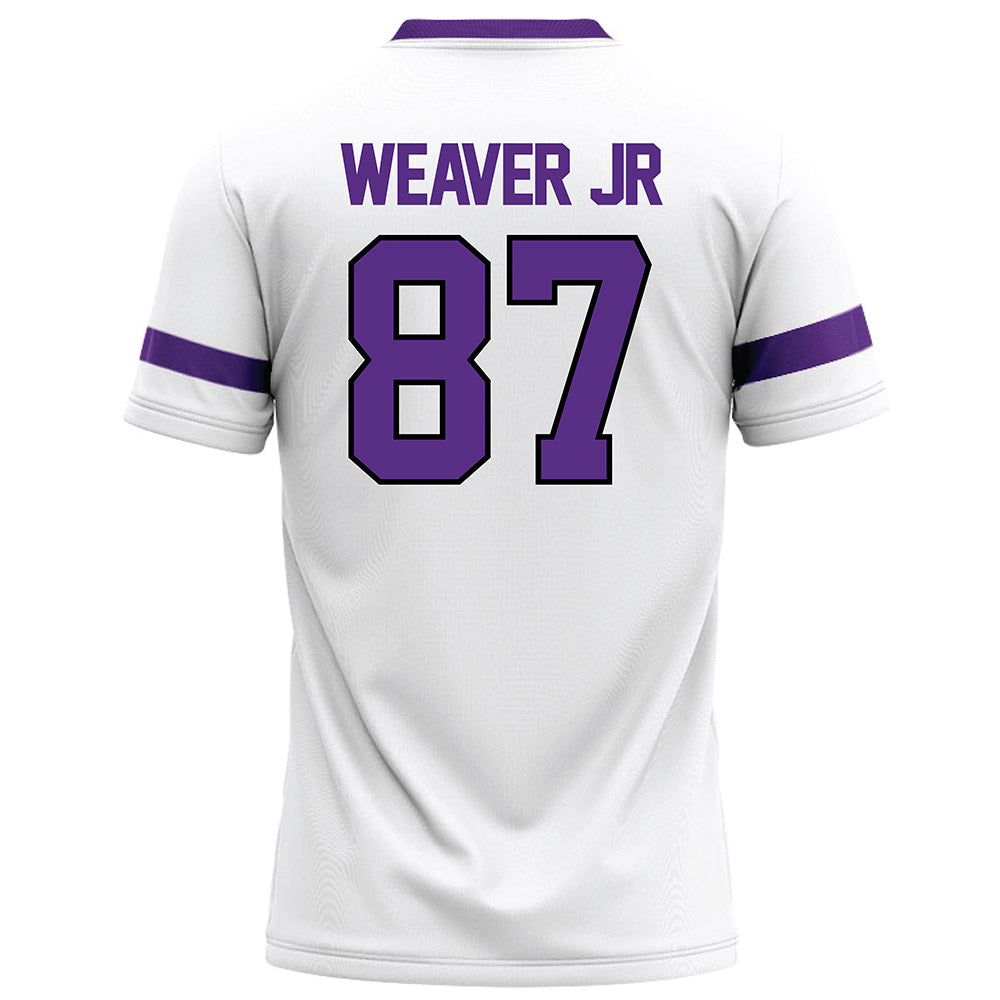 Tarleton State - NCAA Football : Rodrick Weaver Jr - White Football Jersey