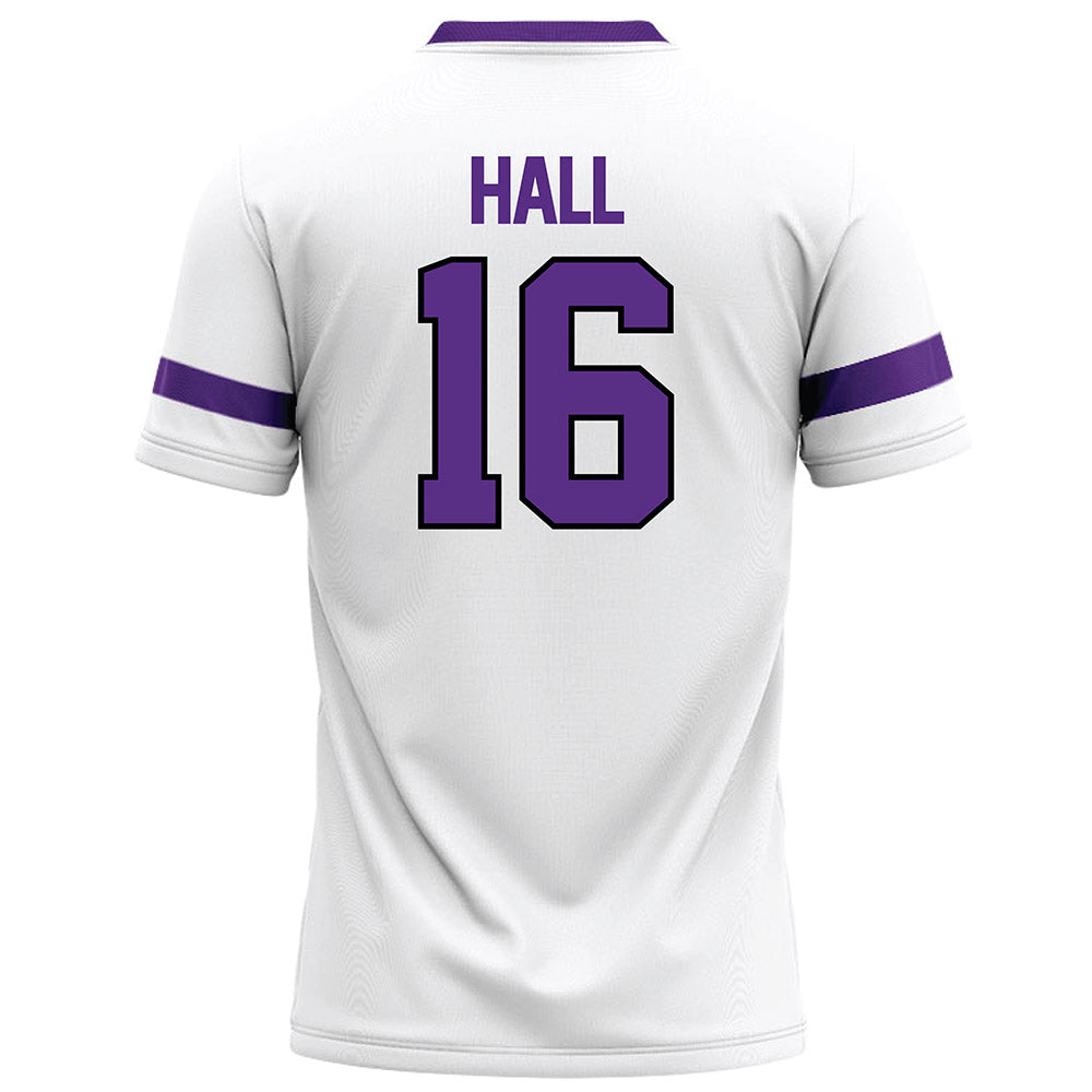 Tarleton State - NCAA Football : Isaac Hall - White Football Jersey-1