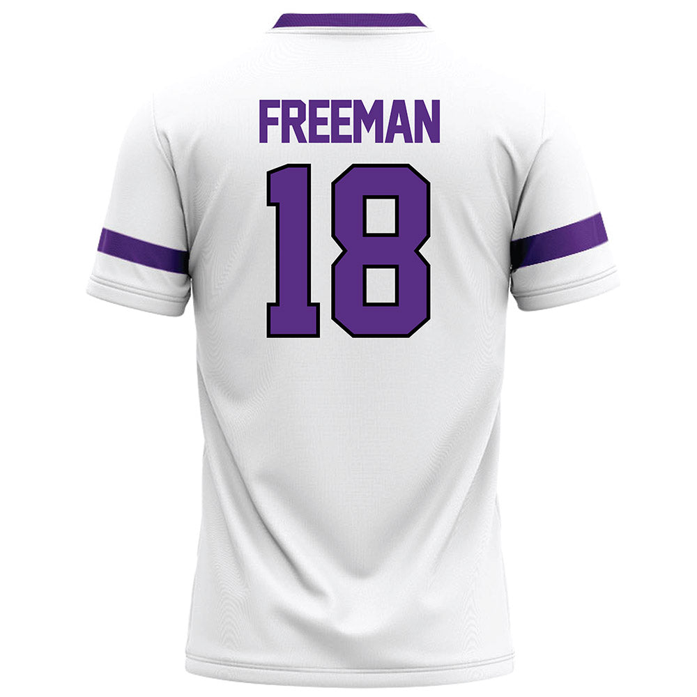 Tarleton State - NCAA Football : Matt Freeman - White Football Jersey-1