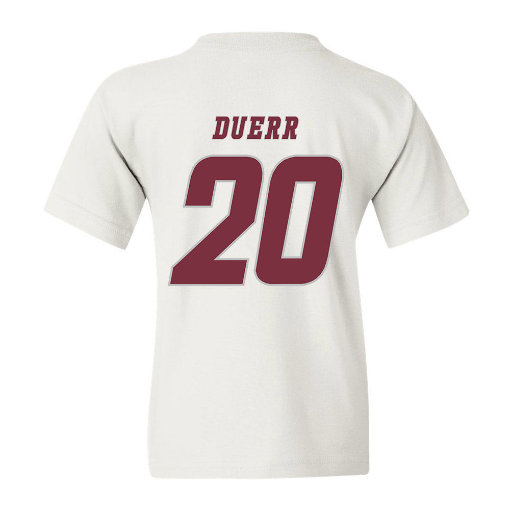 UMass - NCAA Men's Ice Hockey : James Duerr - Classic Shersey Youth T-Shirt