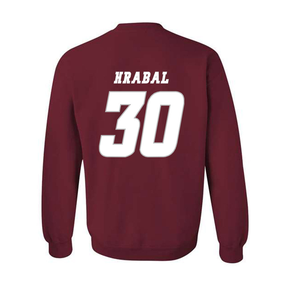 UMass - NCAA Men's Ice Hockey : Michael Hrabal - Crewneck Sweatshirt Classic Shersey