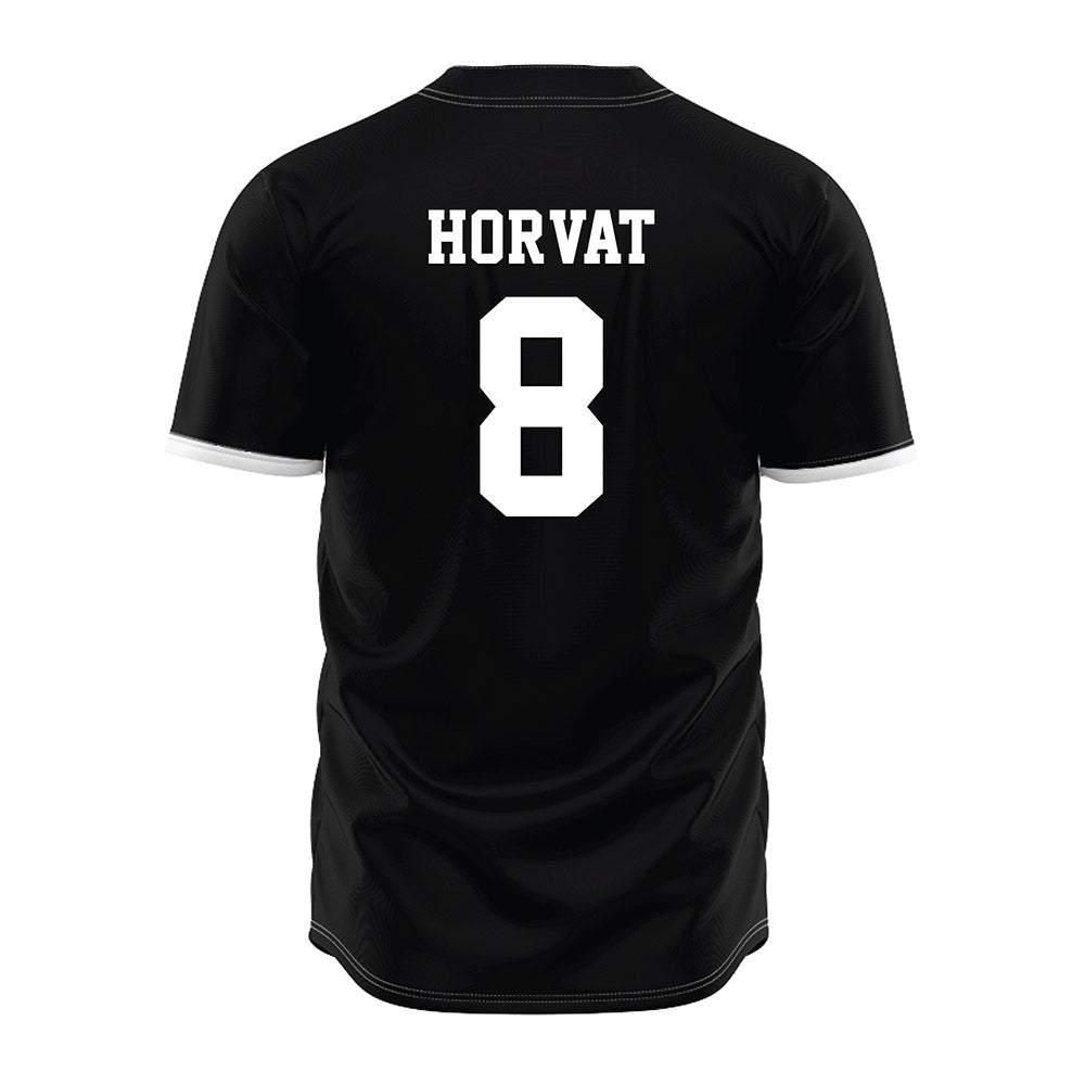 NMSU - NCAA Baseball : Gianni Horvat - Black Jersey-1