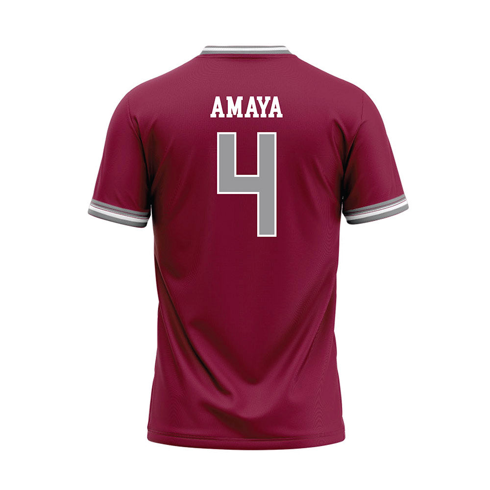 NMSU - NCAA Softball : Karyme Amaya - Red Jersey-1