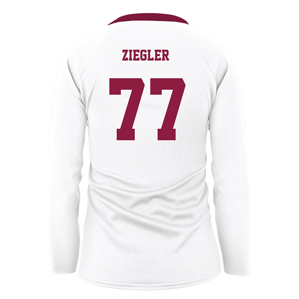 NMSU - NCAA Women's Volleyball : Rozowyn Ziegler - White Volleyball Jersey-1