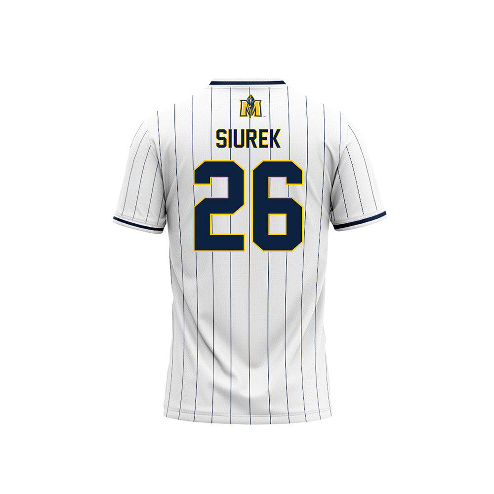 Murray State - NCAA Softball : Emily Siurek - White Baseball Jersey-1
