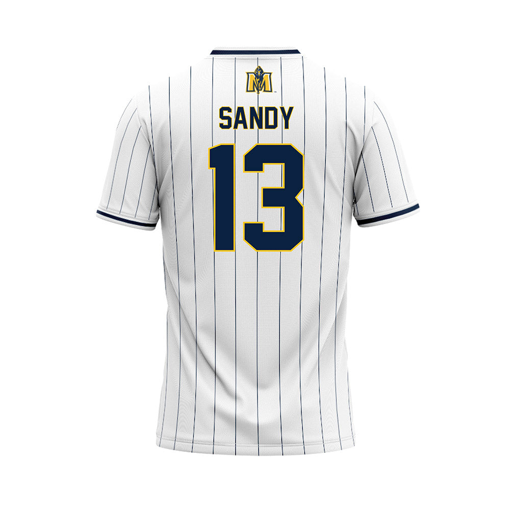 Murray State - NCAA Softball : Courtney Sandy - White Baseball Jersey