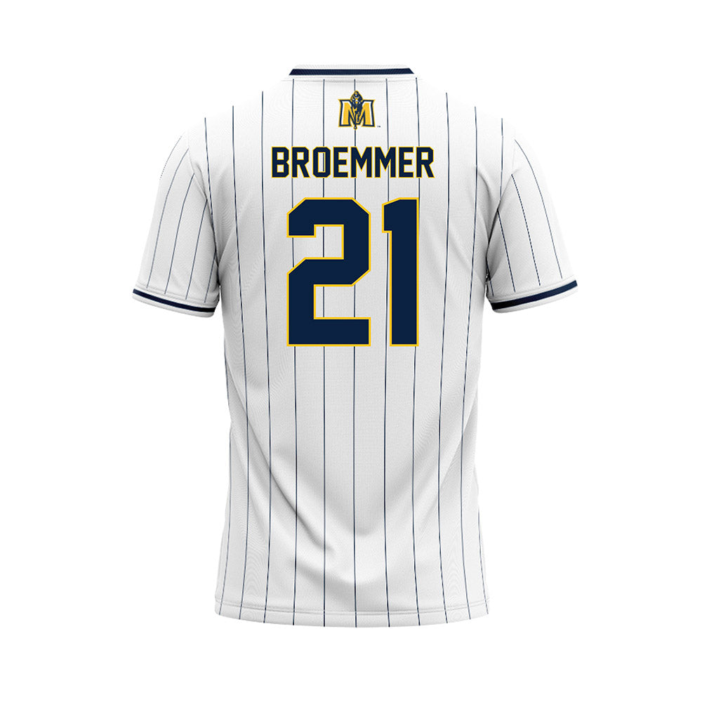 Murray State - NCAA Softball : Bailey Broemmer - White Baseball Jersey
