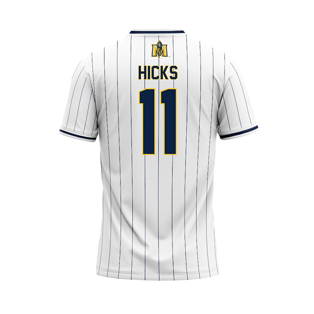 Murray State - NCAA Softball : Adison Hicks - White Baseball Jersey