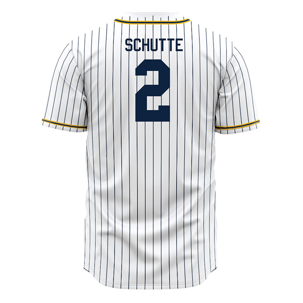 Murray State - NCAA Baseball : Nic Schutte - White Jersey-1