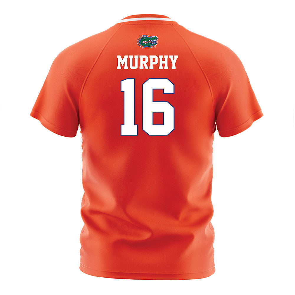 Florida - NCAA Women's Soccer : Brinley Murphy - Orange Soccer Jersey-1
