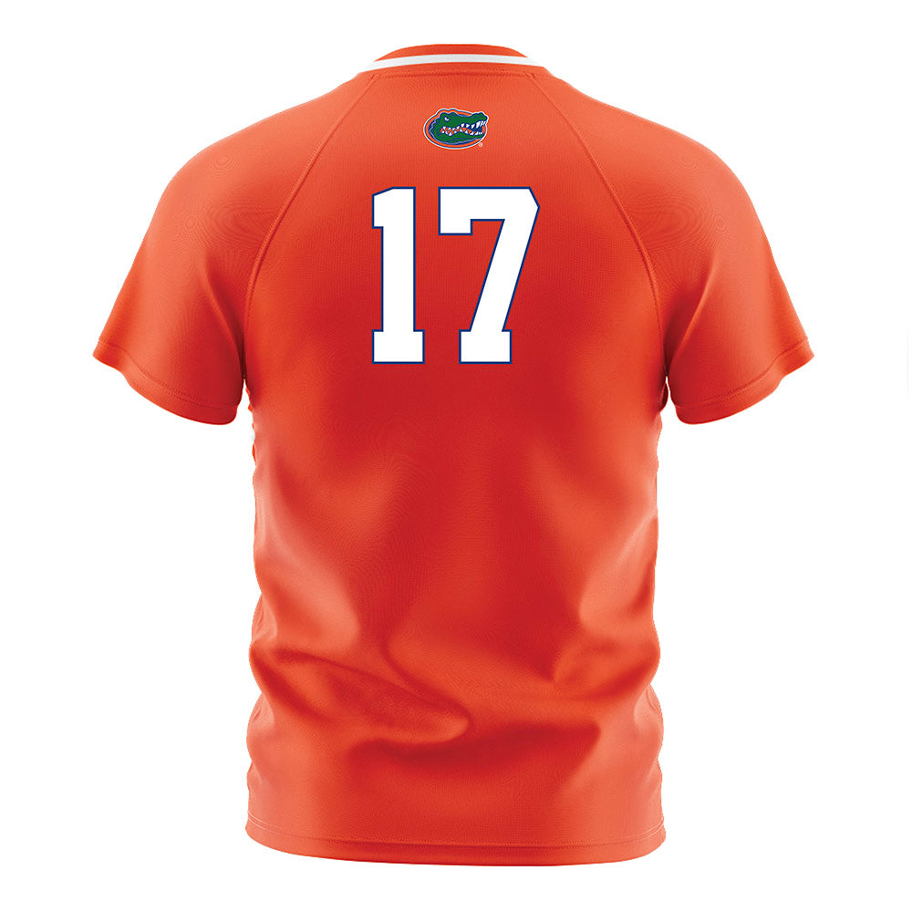 Florida - NCAA Women's Soccer : Delaney Tellex - Orange Soccer Jersey
