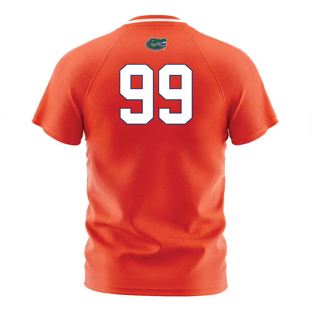 Florida - NCAA Women's Soccer : Katie Johnston - Orange Soccer Jersey-1