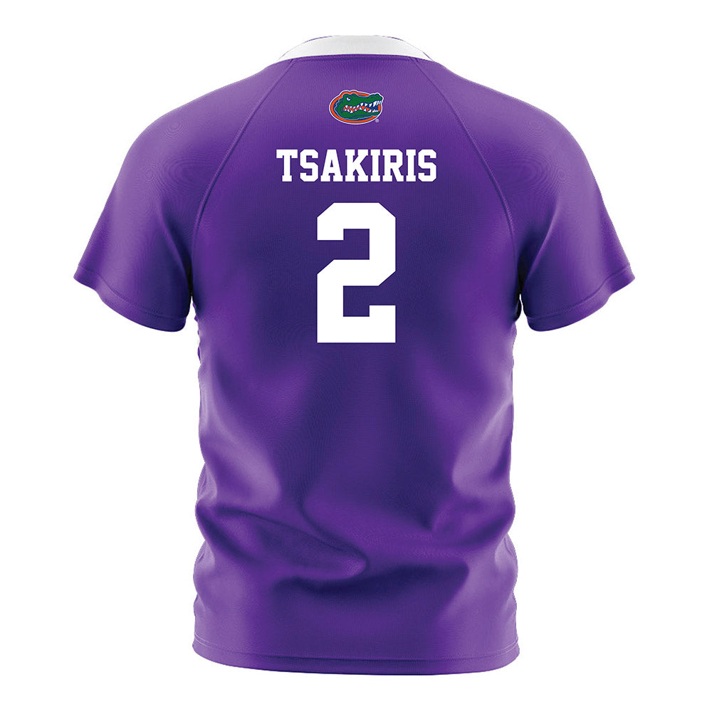 Florida - NCAA Women's Soccer : Kai Tsakiris - Soccer Jersey-1