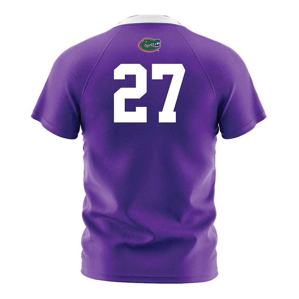 Florida - NCAA Women's Soccer : Norah Abbott - Purple Soccer Jersey