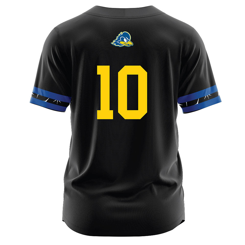 Delaware - NCAA Softball : Bridget Chapman - Black Jersey-1