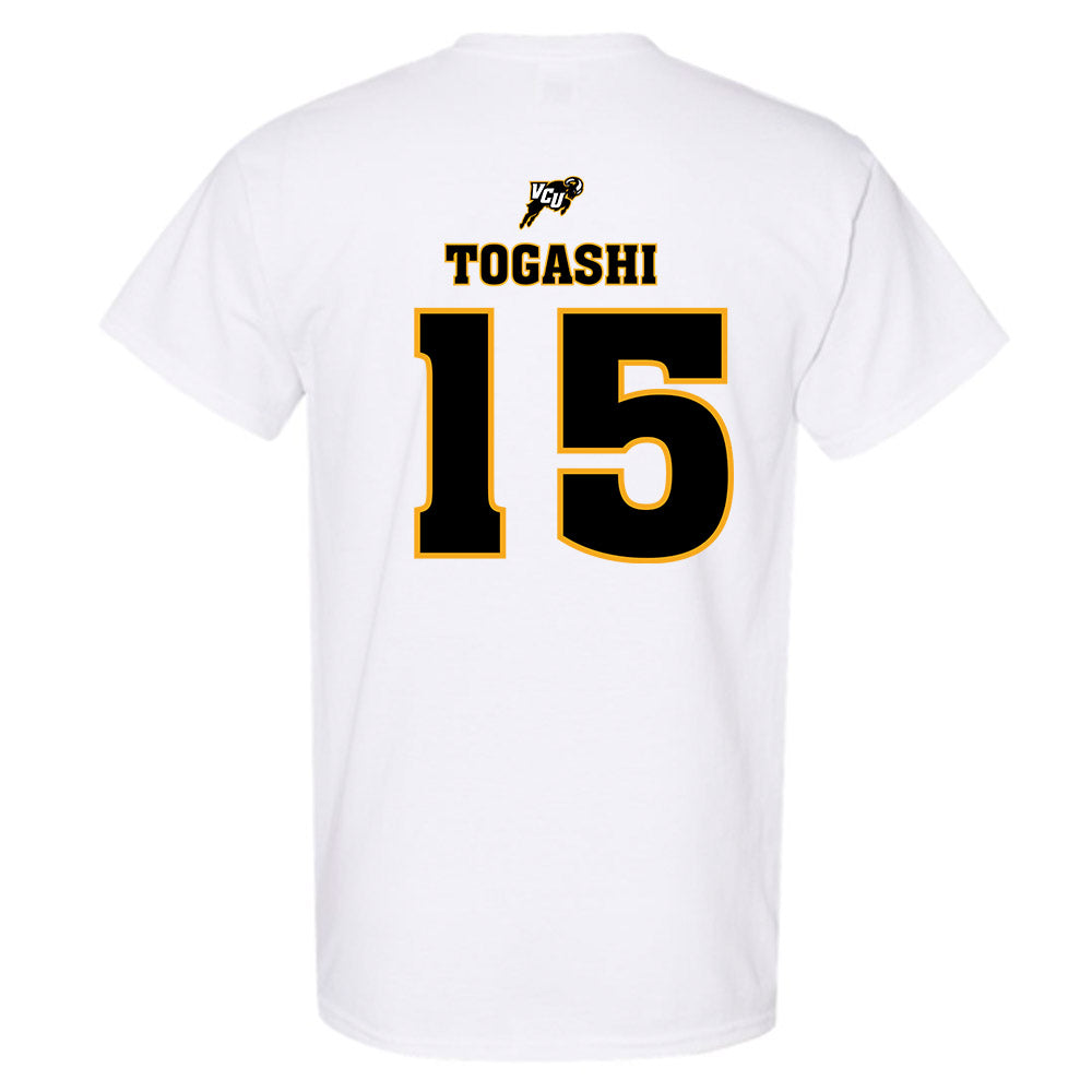 VCU - NCAA Men's Soccer : Kishin Togashi - Sports Shersey T-Shirt-1