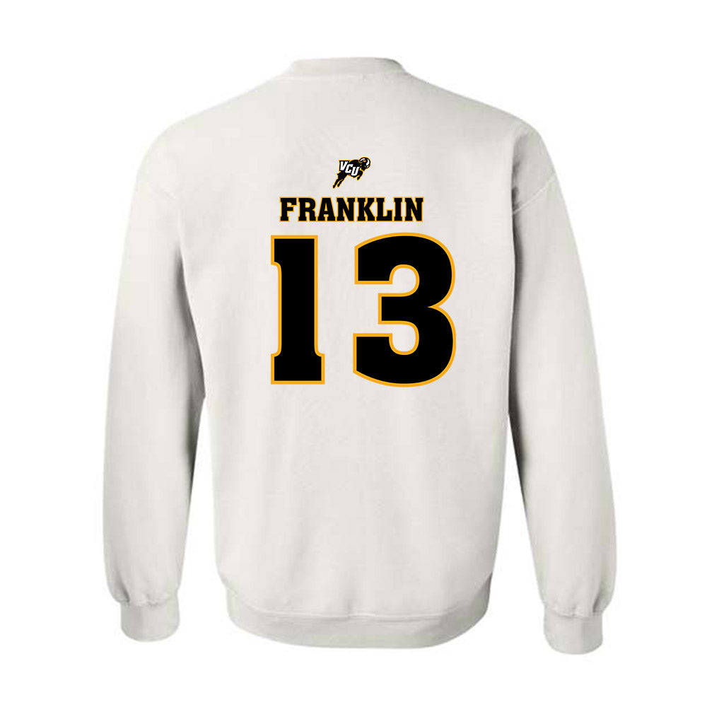 VCU - NCAA Women's Soccer : Isabelle Franklin - Sports Shersey Crewneck Sweatshirt-1