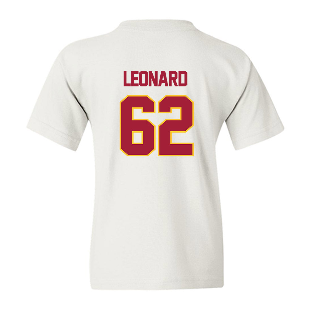 USC - NCAA Football : Travis Leonard - Sports Shersey Youth T-Shirt-1
